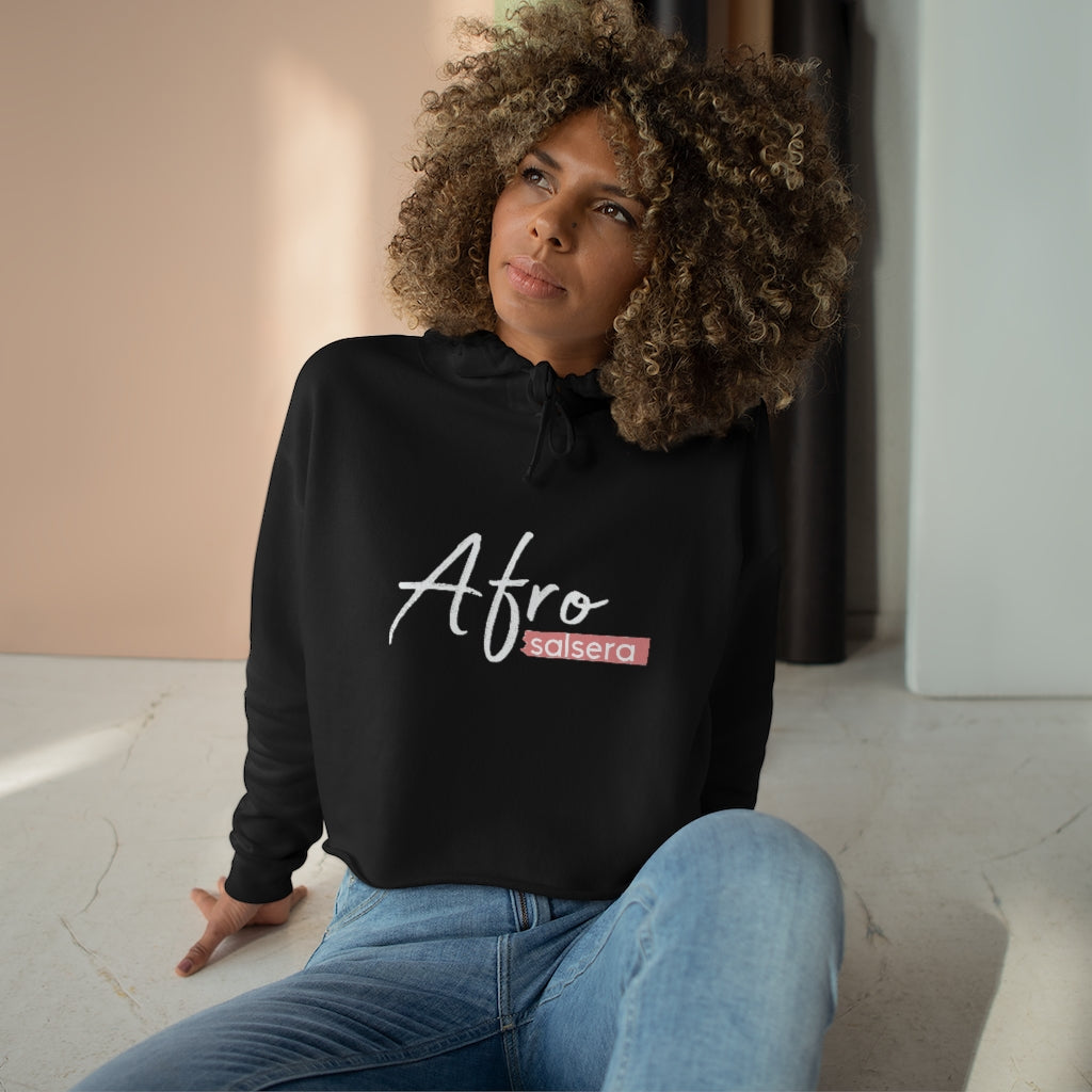 Afro Salsera Crop Hoodie