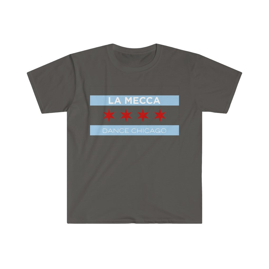 Unisex La Mecca Chicago Flag T-shirt