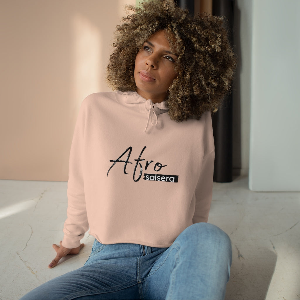 Afro Salsera Crop Hoodie