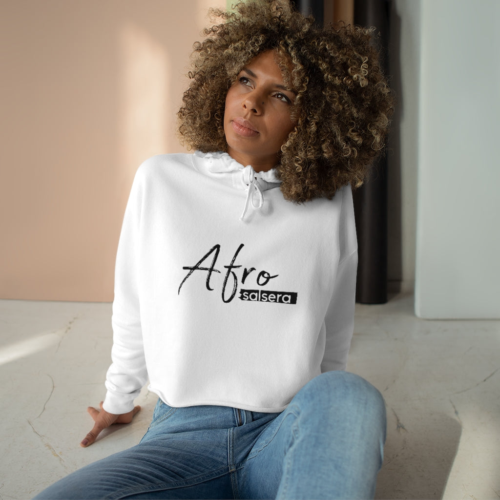 Afro Salsera Crop Hoodie