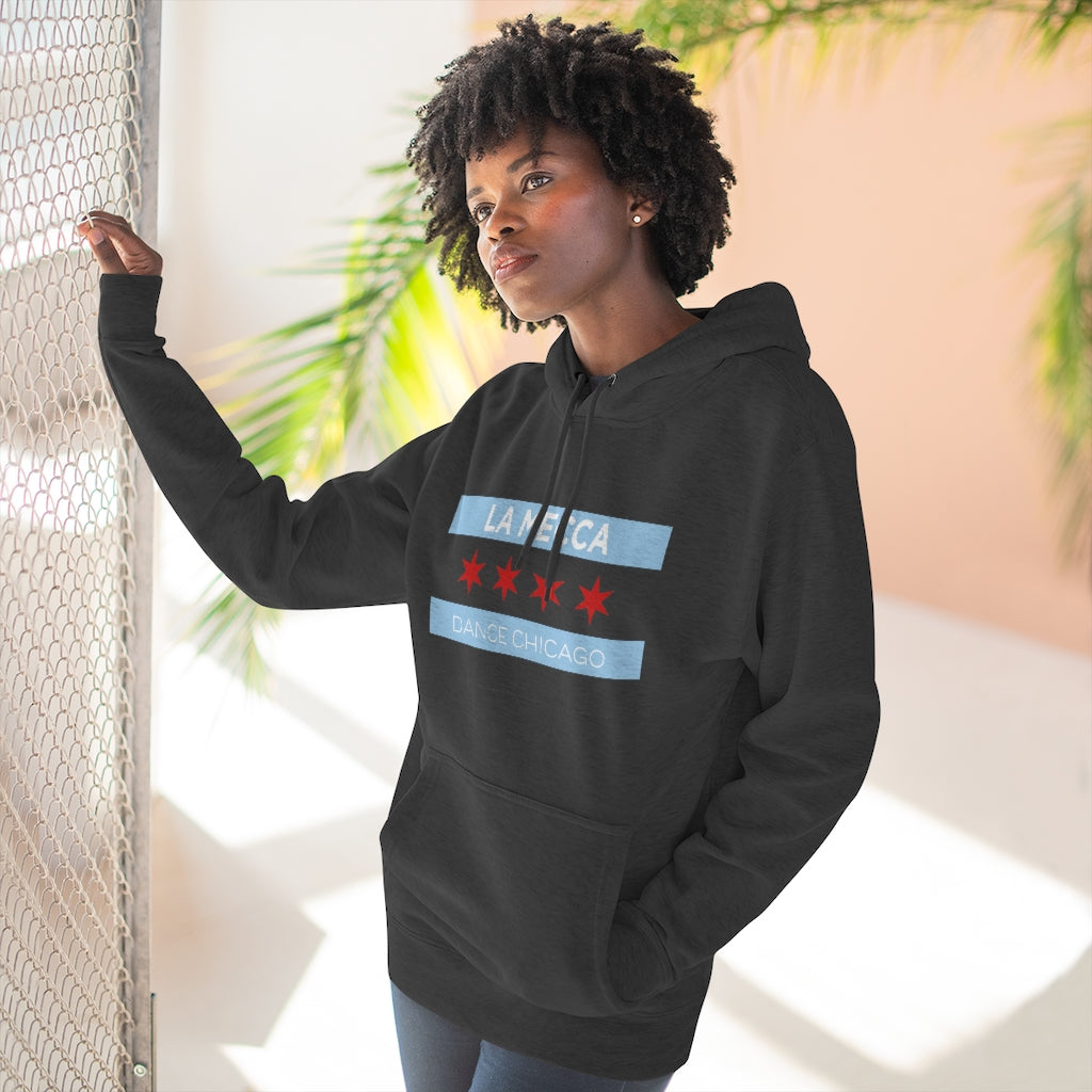 La Mecca Dance Chicago Flag Unisex Hoodie